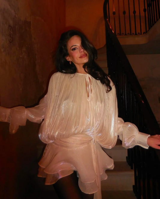 Bluszcz | Sukienka mini z latarnią