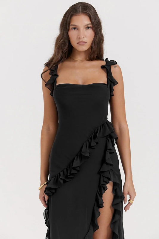 Isabella | Elegancka długa suknia wieczorowa